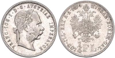Franz Josef I. 1848-1916 - Münzen, Medaillen und Papiergeld