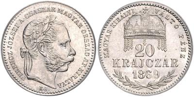 Franz Josef I. - Coins, medals and paper money