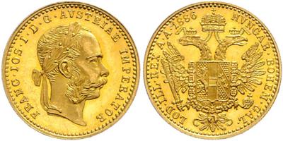 Franz Josef I. GOLD - Mince, medaile a bankovky