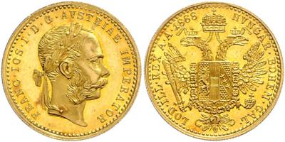 Franz Josef I. GOLD - Münzen, Medaillen und Papiergeld