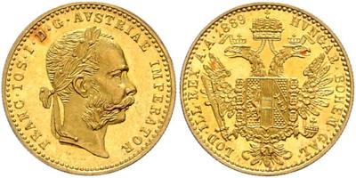 Franz Josef I. GOLD - Mince, medaile a bankovky