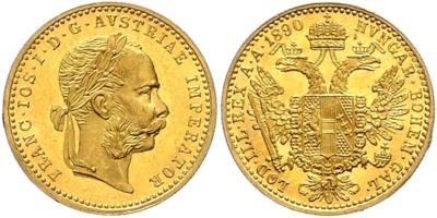 Franz Josef I. GOLD - Münzen, Medaillen und Papiergeld