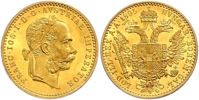 Franz Josef I. GOLD - Münzen, Medaillen und Papiergeld