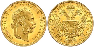 Franz Josef I. GOLD - Coins, medals and paper money