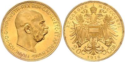 Franz Josef I. GOLD - Coins, medals and paper money