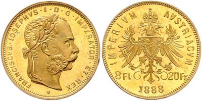 Franz Josef I. GOLD - Münzen, Medaillen und Papiergeld