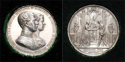 Franz Josef I. und Elisabeth - Mince, medaile a bankovky