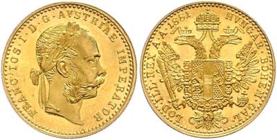 Franz Josef II. GOLD - Coins, medals and paper money