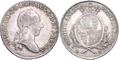 Josef II. - Mince, medaile a bankovky