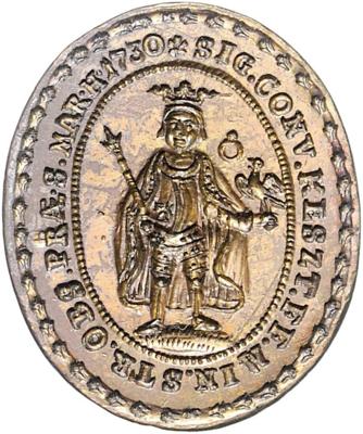 Kloster Keszthely, Westungarn 1730 - Münzen, Medaillen und Papiergeld