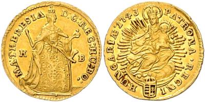 Maria Theresia GOLD - Mince, medaile a bankovky