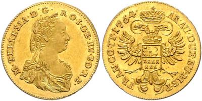 Maria Theresia GOLD - Mince, medaile a bankovky