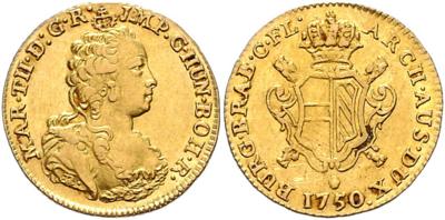 Maria Theresia GOLD - Coins, medals and paper money