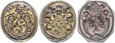 Stift Schlierbach OÖ, u. a. 5. Abt Benedikt Rieger 1679-1695 - Mince, medaile a bankovky