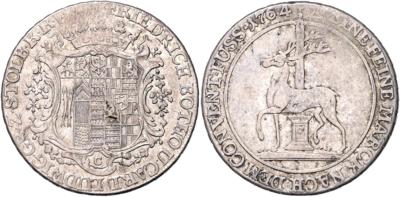 Stolberg, Friedrich Botho und Karl Ludwig 1761-1768 - Mince, medaile a bankovky