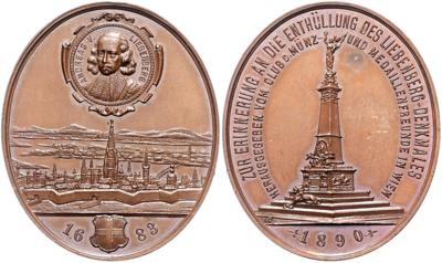 Wien, Franz Josef I., Liebenbergdenkmal - Monete, medaglie e cartamoneta