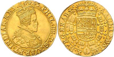 Brabant, Philipp IV. 1621-1665, GOLD - Monete, medaglie e cartamoneta