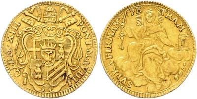 Clemens XIII. 1758-1769 GOLD - Münzen, Medaillen und Papiergeld