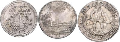 Deutsche Taler 17./18. Jh. - Mince, medaile a bankovky