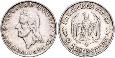 Deutsches Reich - Coins, medals and paper money