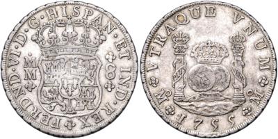 Ferdinand VI. 1746-1759 - Münzen, Medaillen und Papiergeld