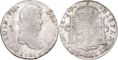 Ferdinando VII. 1808-1833 - Mince, medaile a bankovky