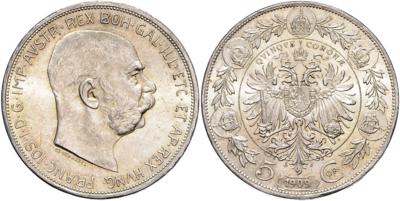 Franz Josef I. - Coins, medals and paper money