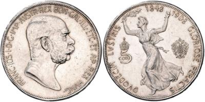 Franz Josef I. - Coins, medals and paper money