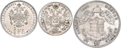 Franz Josef I. - Coins, medals and paper money