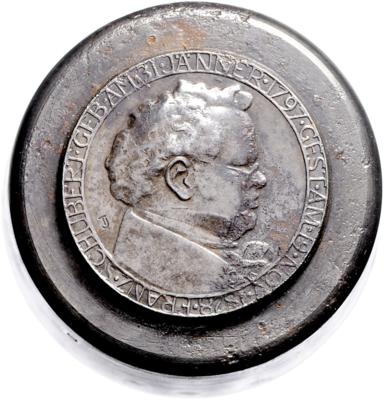 Franz Schubert (1797-1828) Patrize von Josef Tautenhayn Junior - Coins, medals and paper money