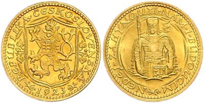 GOLD - Coins, medals and paper money