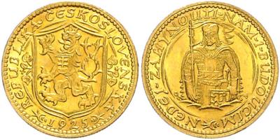 GOLD - Coins, medals and paper money