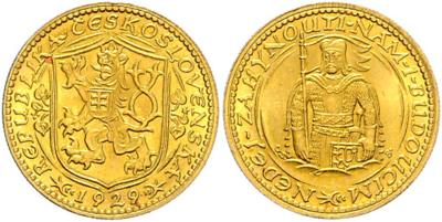 GOLD - Coins, medals and paper money