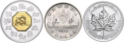 Kanada - Münzen, Medaillen und Papiergeld