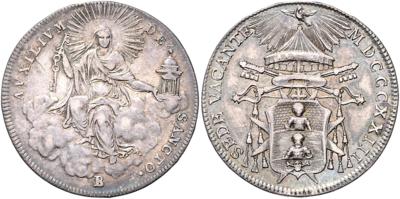 Kirchenstaat, Sedisvakanzen - Münzen, Medaillen und Papiergeld