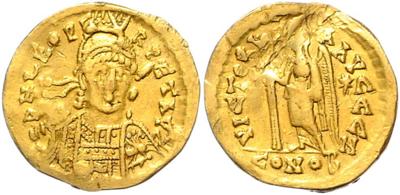 Leo I. 457-474 GOLD - Münzen, Medaillen und Papiergeld