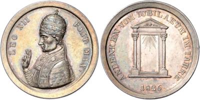 Leo XII. 1823-1829 - Mince, medaile a bankovky