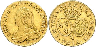 Louis XV. 1715-1774 GOLD - Monete, medaglie e cartamoneta