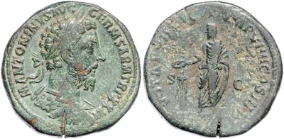 Marcus Aurelius 161-180 - Coins, medals and paper money