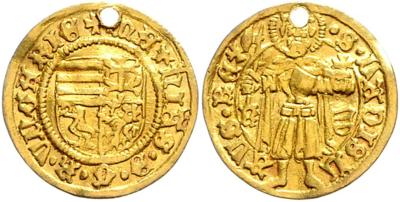 Matthias Corvinus 1458-1490 GOLD - Münzen, Medaillen und Papiergeld