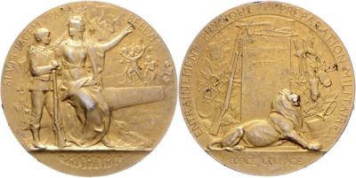 Medaillen, Europa meist 19./frühes 20 Jh. - Münzen, Medaillen und Papiergeld