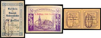 Niederneukirchen - Mince, medaile a bankovky