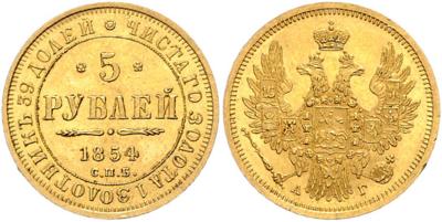 Nikolaus I. 1825-1855 GOLD - Münzen, Medaillen und Papiergeld