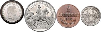 Österreich/Deutschland - Mince, medaile a bankovky