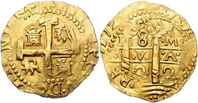 Philipp V. 1700-1746, GOLD - Mince, medaile a bankovky