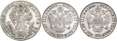 RDR / Österreich - Coins, medals and paper money