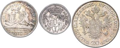 RDR / Österreich - Münzen, Medaillen und Papiergeld