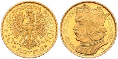 Republik 1919-1939 GOLD - Münzen, Medaillen und Papiergeld