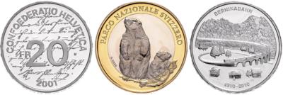 Schweiz - Münzen, Medaillen und Papiergeld