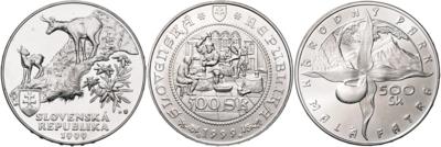 Slowakei - Monete, medaglie e cartamoneta